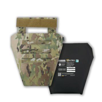 Захист паху (напашник-фартух) Militex з балістичним захистом 2 клас cordura USA Мультикам 17011-2-К фото