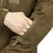 Куртка Windproof Softshell вітрозахисна (койот), водостійка, фліс 320 г/м&sup2; 7294-3-XS фото 5