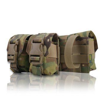 Подсумок под 2 гранаты KIBORG GU Double Mag Pouch (Мультикам) 2311-0121-00 фото
