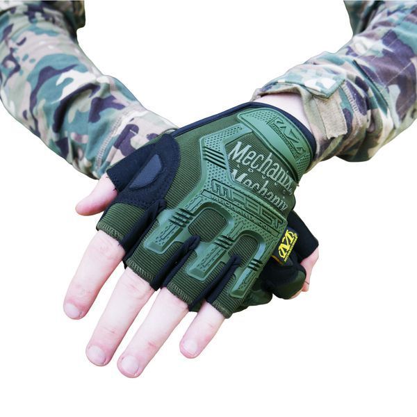 Беспалые перчатки олива Mechanix MXK-2 1608-M фото
